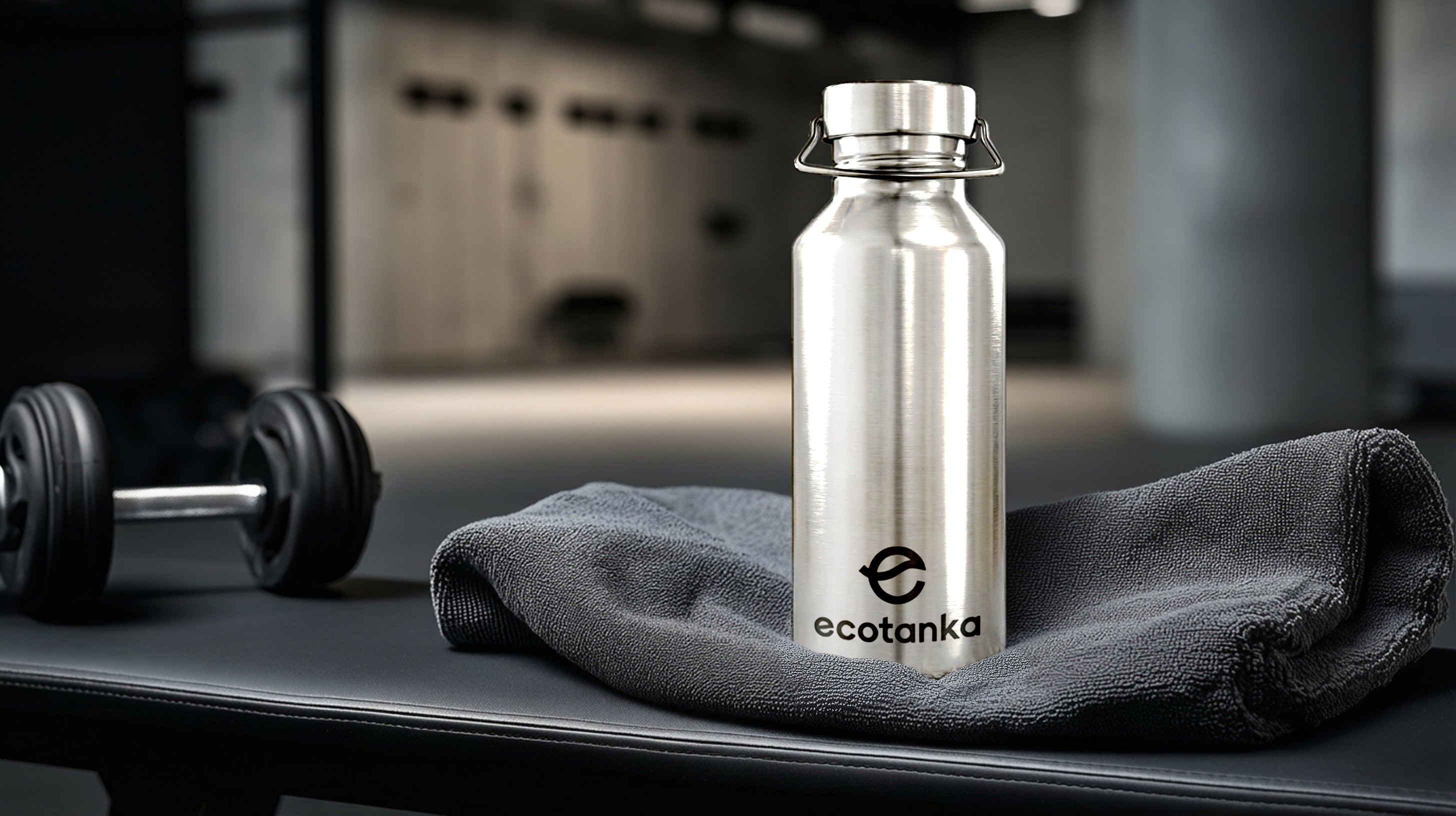 2,0l megaTANKA Edelstahl Trinkflasche mit Edelstahl-Verschluss