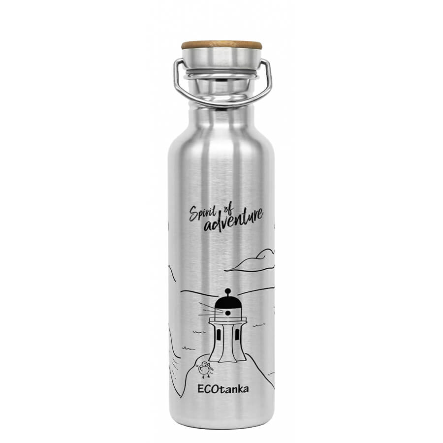 0.8l sportsTANKA spirit of adventure with stainless steel bamboo cap