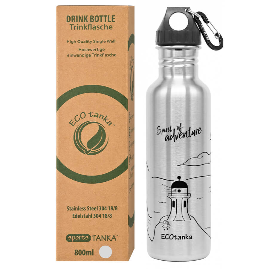 0.8l sportsTANKA spirit of adventure with Poly Loop closure