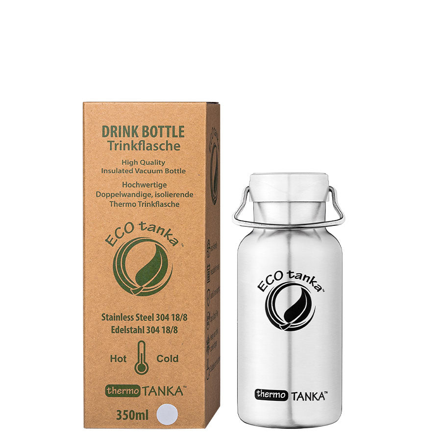 ECOtanka-thermoTANKA-350ml-isolierende-doppelwandige-Edelstahl-Thermo-Trinkflasche-silber-mit-Wave-Edelstahl-Flachverschluss-mit-Tragegriff Alternativen Text bearbeiten