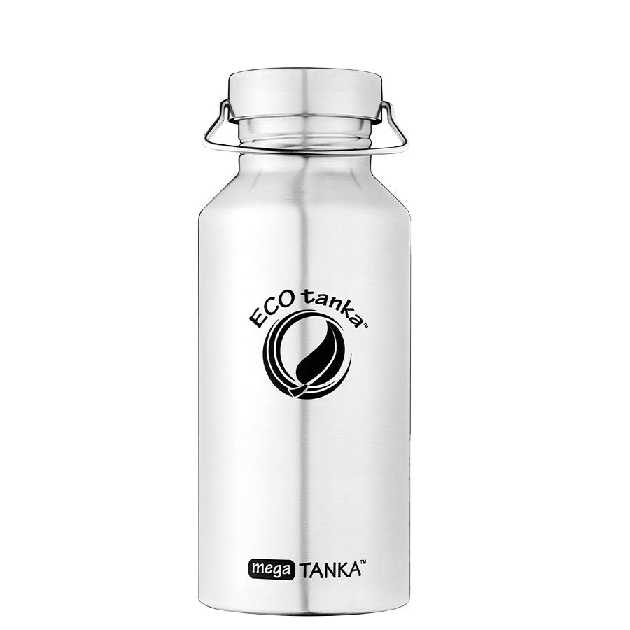 ECOtanka-megaTANKA-2000ml-Edelstahl-Trinkflasche-silber-mit-Wave-Edelstahl-Flachverschluss-mit-Tragegriff