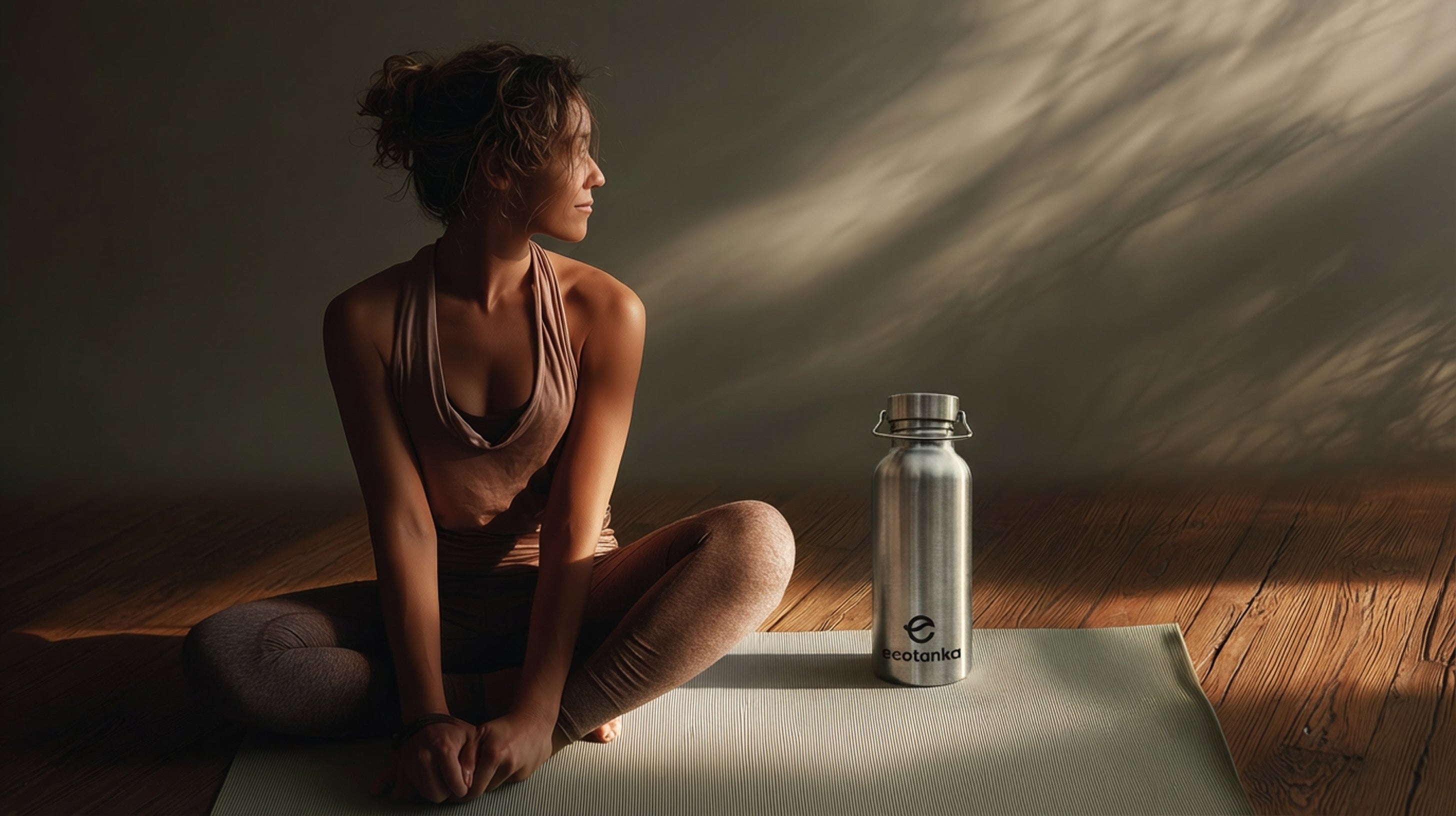 2,0l megaTANKA Edelstahl Trinkflasche mit Edelstahl-Verschluss