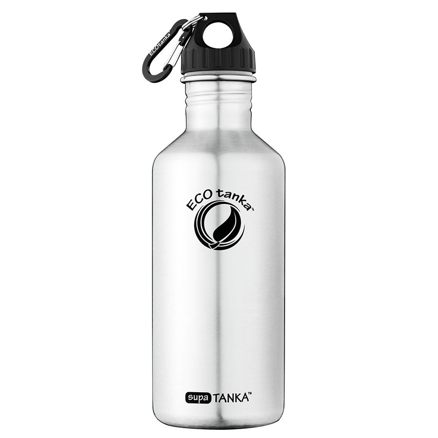 1.2l supaTANKA™ stainless steel drinking bottle with poly-loop closure